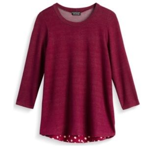 Papermoon Stitchfix Size M Mixed Material Top